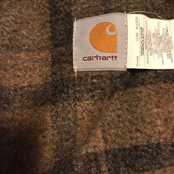 Men’s Carhartt Detroit Cotton Canvas Worker Jacket Regular Large Vintage - Picture 8 of 16